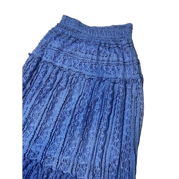 Solitaire Boho Blue Skirt Size S - Picture 3 of 7
